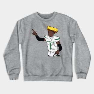 Sauce Gardner Cheesehead Crewneck Sweatshirt